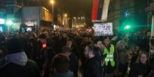 Beograd:  S četvrtog protesta 