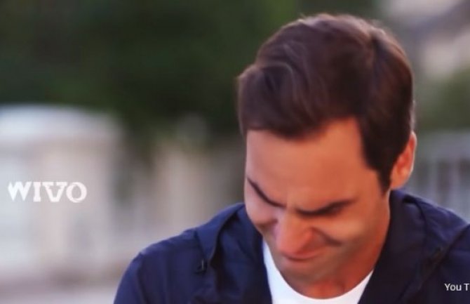 Rodžer Federer zaplakao tokom intervjua (VIDEO)