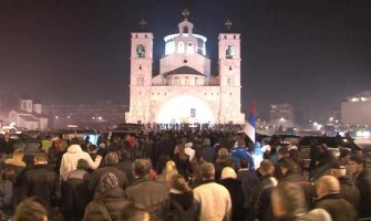 DF: Doček Pravoslavne u hramu, nećemo pristati da budemo građani drugog reda