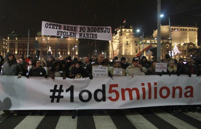 Trifunović i Kojo sa protesta 