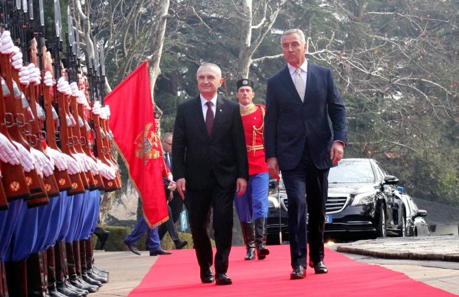 Albanski predsjednik Ilir Meta stigao u dvodnevnu posjetu Crnoj Gori