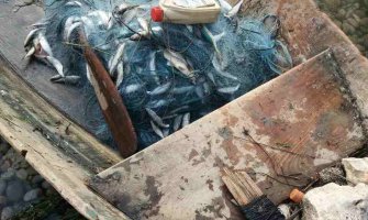 Na više mjesta u NP Skadarsko jezero zatečena lica u nelegalnom izlovu ribe