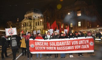 Protest u Beču protiv vladajućeg austrijskog FPO-a 