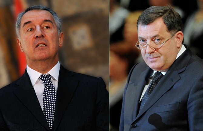 Dodik pozvao Đukanovića u BiH