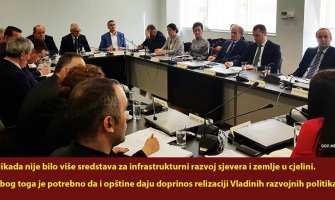 Nikada više sredstava za infrastrukturni razvoj sjevera,  opštine da daju doprinos