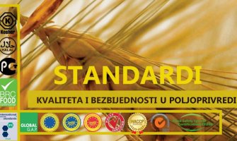 Javni poziv za uvođenje, sertifikaciju i resertifikaciju sistema kvaliteta i bezbjednosti hrane