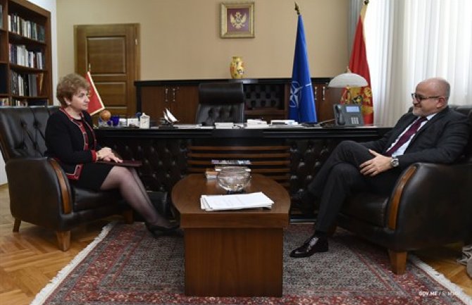  Darmanović primio Plugčijevu :Intenziviranje ekonomske saradnje između Crne Gore i Bugarske