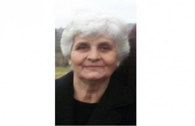 Nestala Budvanka Vera Milikić