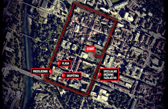 Novi protest 2. marta u Podgorici