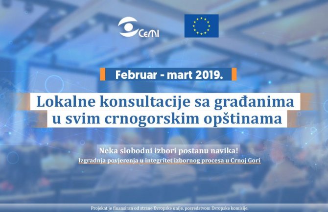 CeMI organizuje lokalne konsultacije sa građanima oko izborne reforme