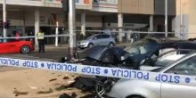 Zagreb: Težak sudar dva automobila, djelovi auta letjeli i do 60 metara (VIDEO)