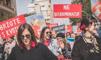 Osmomartovski marš u Podgorici: Žene u Crnoj Gori imaju i glas i znanje