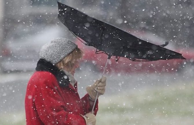 Danas kiša u drugom dijelu dana, sjutra moguć snijeg