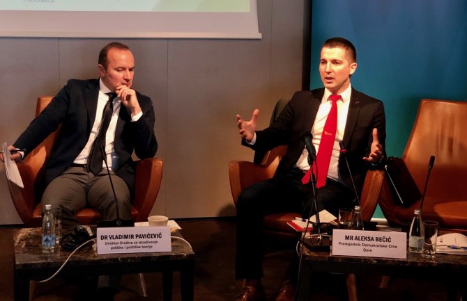 Bečić: Predlažem uspostavljanje koncepta državnog patriotizma u Crnoj Gori