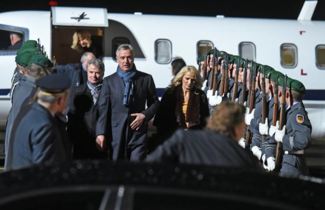 Đukanović doputovao u Berlin