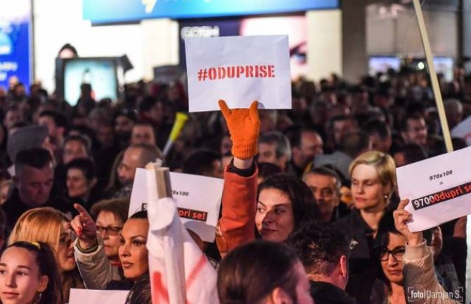 Organizatori protesta 