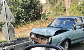 HN: Dva udesa, jedno lice lakše povrijeđeno