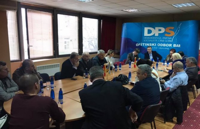 DPS Bar: Aktivnosti u susret Opštinskoj izbornoj konferenciji prilika za nove ljude i energiju u Partiji