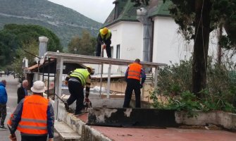 Budva: Inspekcija uklonila dio objekata sa šetališta