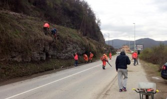 Počelo uređivanje putnih pravaca, za bolju bezbjednost učesnika u saobraćaju