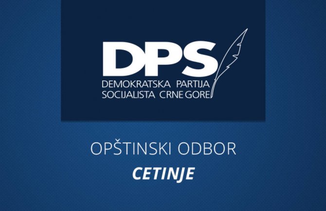 DPS Cetinje: Opštinska izborna konferencija na Cetinju 23.juna