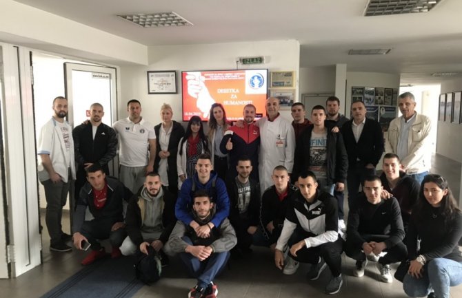 Studenti Fakulteta za sport i fizičko vaspitanje dali krv