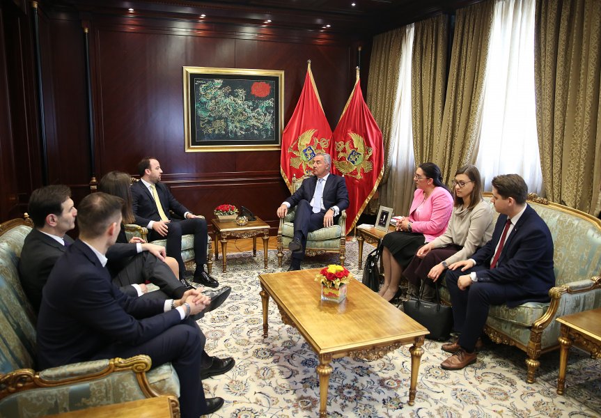 PredsjednikukanovisapredstavnicimauesnikaKonferencijemladihparlamentaraca2