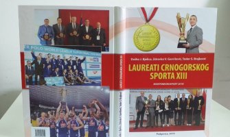 Objavljena knjiga o laureatima crnogorskog sporta za 2018. godinu