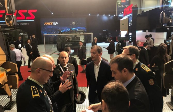 Bošković posjetio 14. Međunarodni sajam odbrambene industrije u Istanbulu