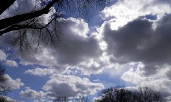 Danas promjenljivo oblačno, ponegdje sa uslovima za kratkotrajnu kišu