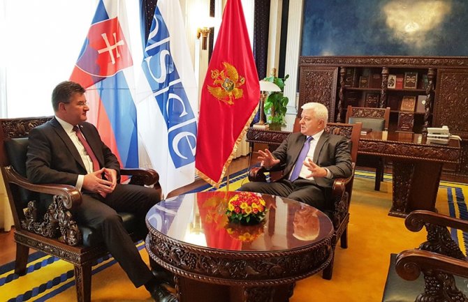 Marković-Lajčak: CG partner od povjerenja OEBS-a koji posvećeno ispunjava svoje obaveze