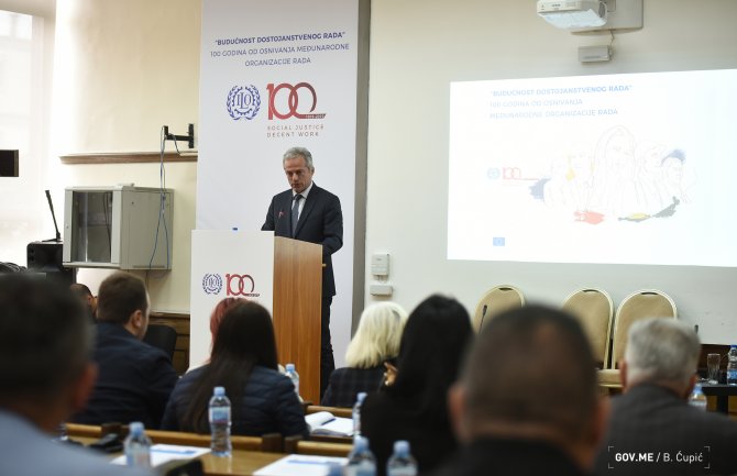 Crna Gora ispunjava sve obaveze proistekle iz članstva u Međunarodnoj organizaciji rada