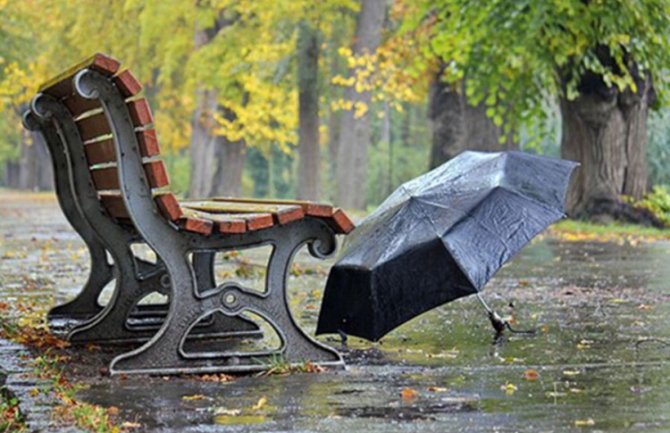 Sjutra promjenljivo oblačno, mjestimično kiša