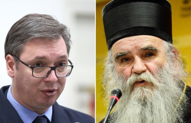 Amfilohije optužio Vučića da je učestvovao u kreiranju državnog udara i da je izdao Kosovo