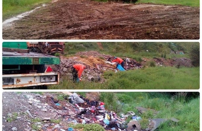 U Beranama počelo uklanjanje divljih deponija