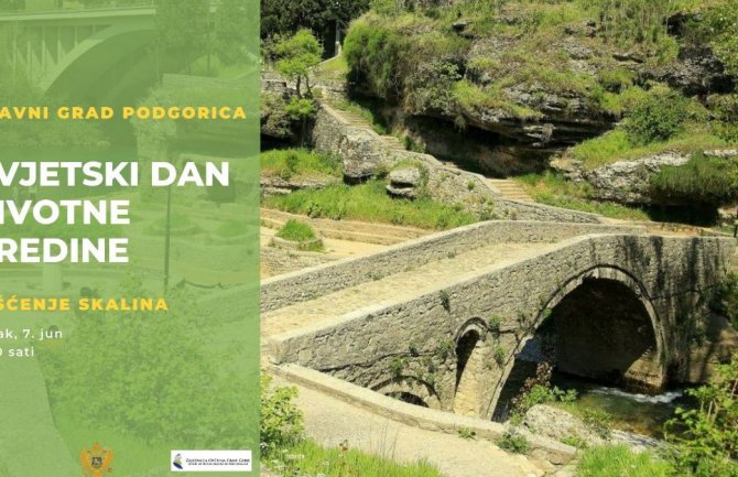 U Podgorici akcija čišćenja Skalina povodom obilježavanja Svjetskog dana životne sredine