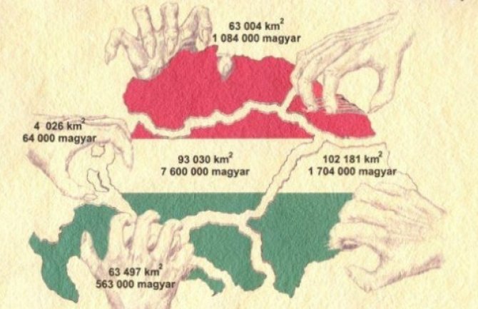 Slovenija na mapi istorijske Mađarske; Šarec: U susjedstvu se  bude fašizam, nacizam i slične ideje