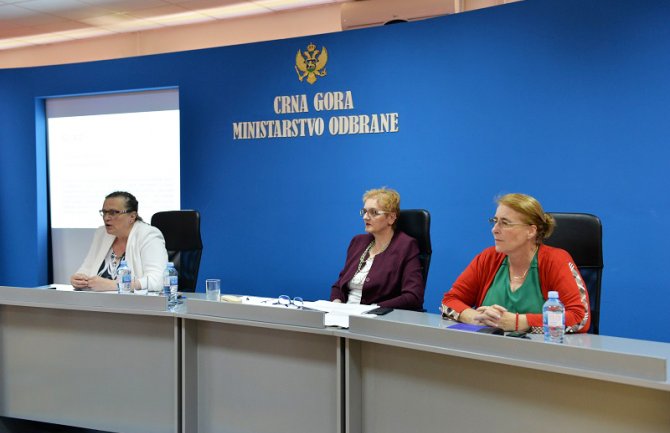 Za komandni sastav GŠ i VCG održana obuka na temu „Zaštita od diskriminacije po osnovu pola“