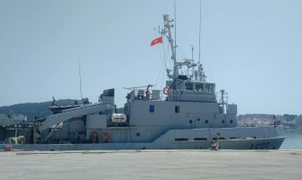 Remorker Francuske mornarice u trodnevnoj posjeti Mornarici Vojske CG