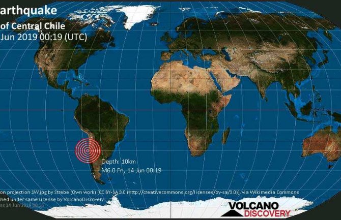 Zemljotres potresao Čile