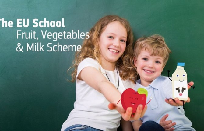  Djeci u školama će dijeliti besplatno voće, povrće, mlijeko...