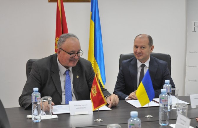 Crnogorski i ukrajinski forenzički centri sarađivaće u otkrivanju međunarodnog kriminala