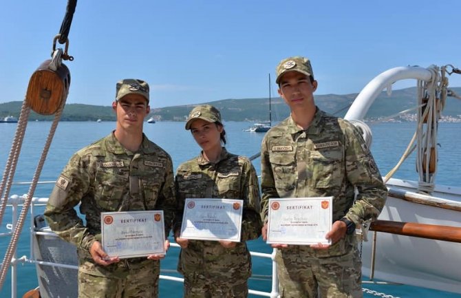 Svečanom ceremonijom na Jadranu završen Ljetnji vojni kamp za mlade