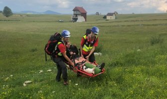 Durmitor: Spašena 17-godišnja Belgijanka, transportovana u bolnicu(FOTO)(VIDEO)