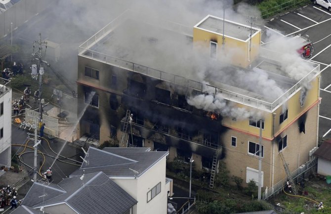 Japan: Podmetnut požar u studiju, najmanje 33 mrtvih