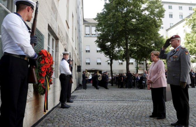 Merkel obilježila pokušaj ubistva Hitlera