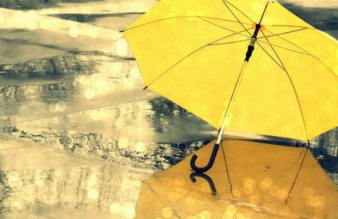 Promjenljivo oblačno, ponegdje kiša