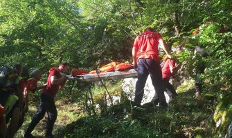 Novosađanka povrijeđena u kanjonu Nevidio, spasili je pripadnici GSS-a