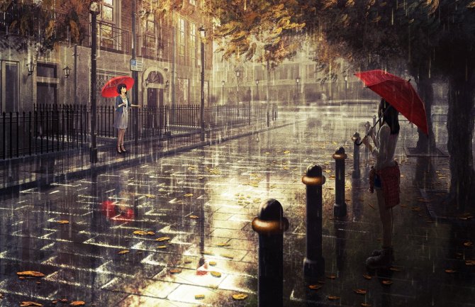 Promjenljivo oblačno, ponegdje kiša