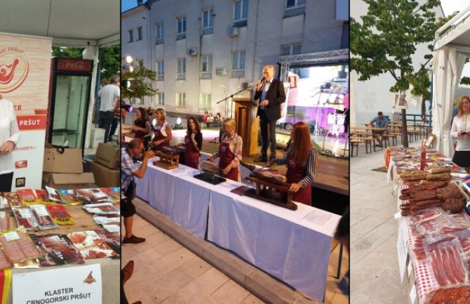 Zlatna medalja za CG pršut u Hrvatskoj na međunarodnom festivalu